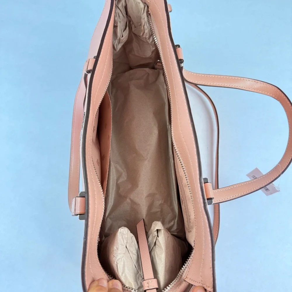 Kate Spade Patterson Drive Geraldine Satchel Rosy Cheeks Pink‎ Leather WKRU5651